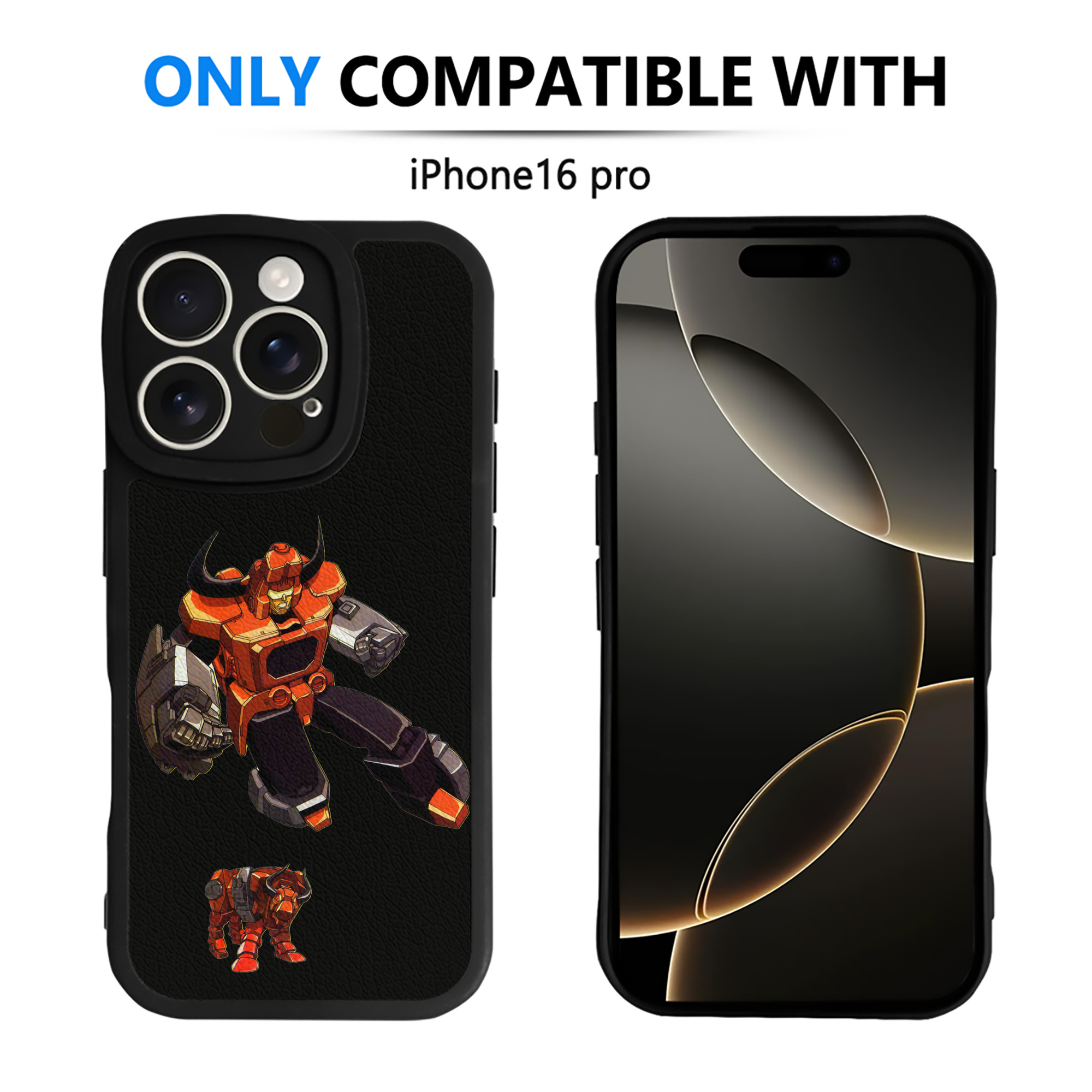 （画像用）  【iPhone 16シリーズ対応】シリコンスマホケース（レザー調） 材質：シリコン